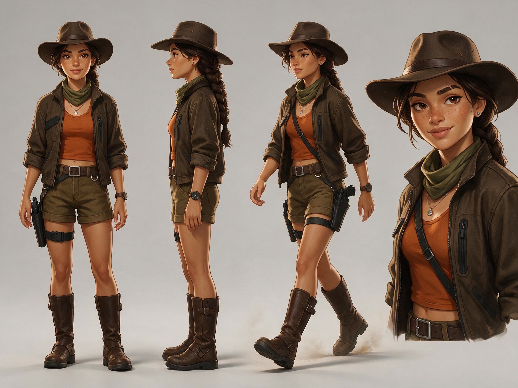 Character consistency sheet